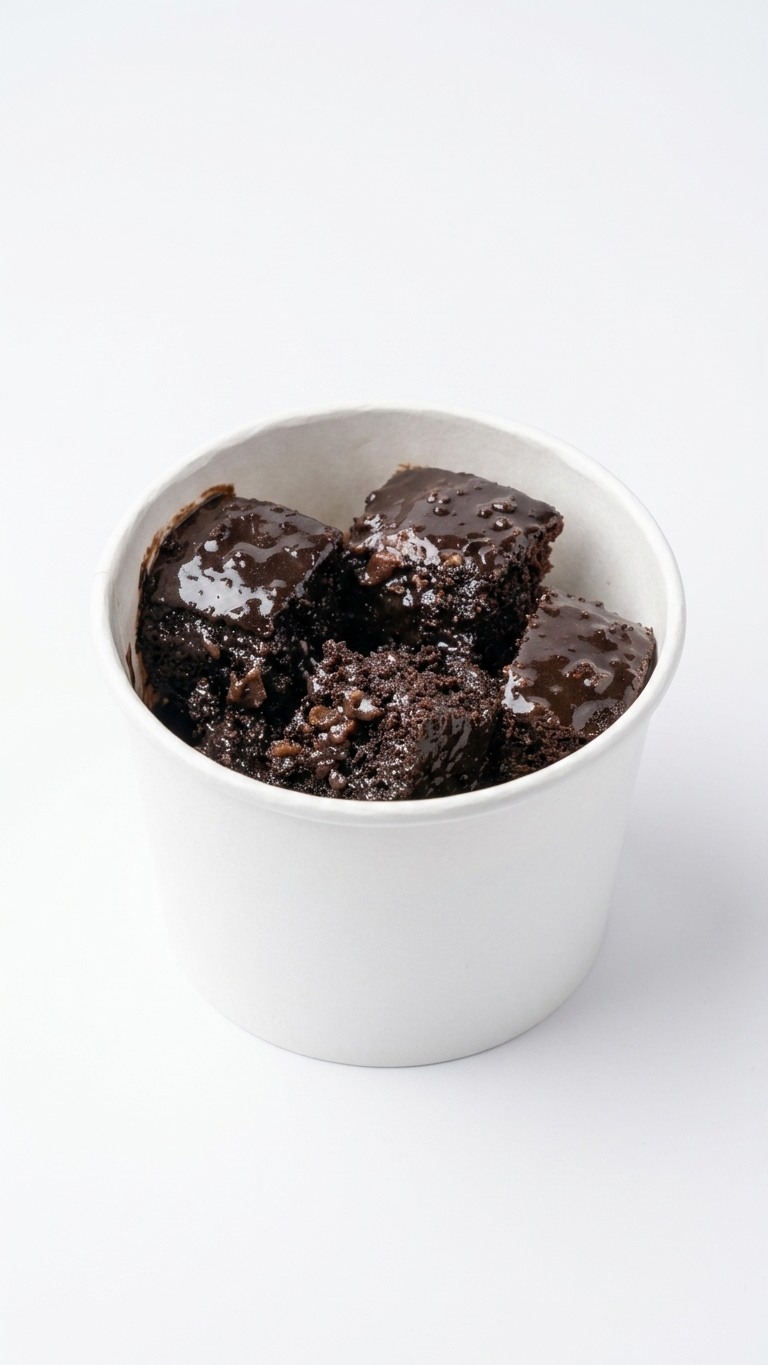 Puddle cake dessert